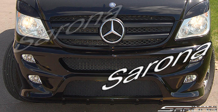 Custom Mercedes Sprinter Front Bumper  Van (2007 - 2013) - $950.00 (Part #MB-018-FB)